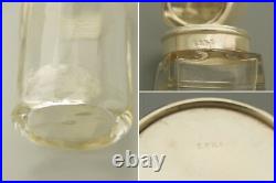 Vintage Antique EPNS English Silver Condiment Set Salt Shaker Cellar Pepper 7pc