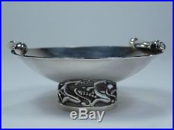 Vintage Cartier Sterling Silver 925 Sculpture Ring Bowl Dish Salt Cellar CD93