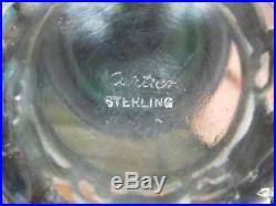 Vintage Cartier Sterling Silver 925 Sculpture Ring Bowl Dish Salt Cellar CD93