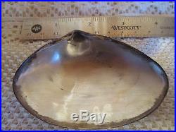 Vintage Lot of 4 Sterling Silver Oyster Clam Shell Dishes 2 KALO, 2 STERLING