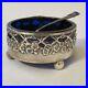 Vintage-Open-Sterling-Silver-Salt-Cellar-with-Cobalt-Glass-Insert-Matching-Spoon-01-ylx