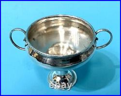 Vintage Sterling Silver Footed Compote Style Open Salt Cellar