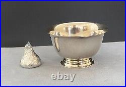 Vintage Tiffany & Co Makers Sterling Silver Paul Revere style Salt Cellar 23613