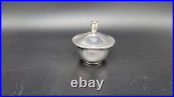 Vintage Tiffany & Co. Miniature Sterling Silver Lidded Bowl or Salt Cellar