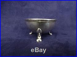 Vintage Tiffany & Co. Sterling Silver Open Salt Cellar Bowl