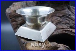 Vtg 1940s Modernist William Spratling Sterling Silver Salt Cellar